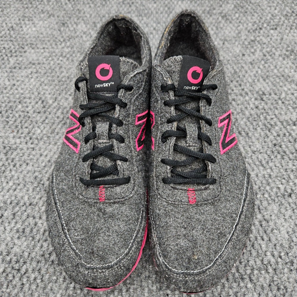 New Balance (Women's 9) Gray Sneakers NewSky Recycled Athletic Minimalist Shoes - Picture 4 of 9
